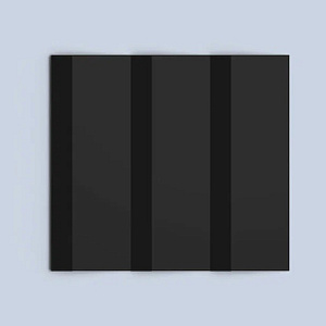 Hiwood Стеновые панели Hiwood цветные LV141 BK черный